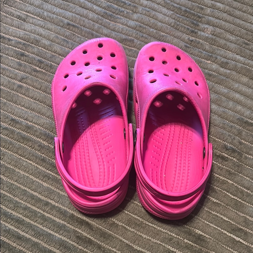 Kids Pink Crocs